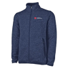 Charles River Heathered Fleece Jacket Rutgers School of Nursing