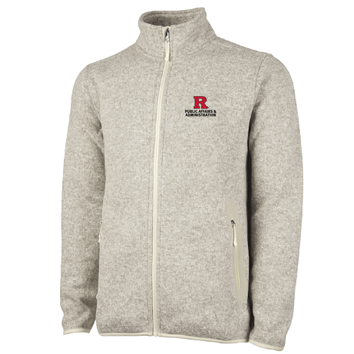 Men's Heathered Fleece Jacket  Outerwear