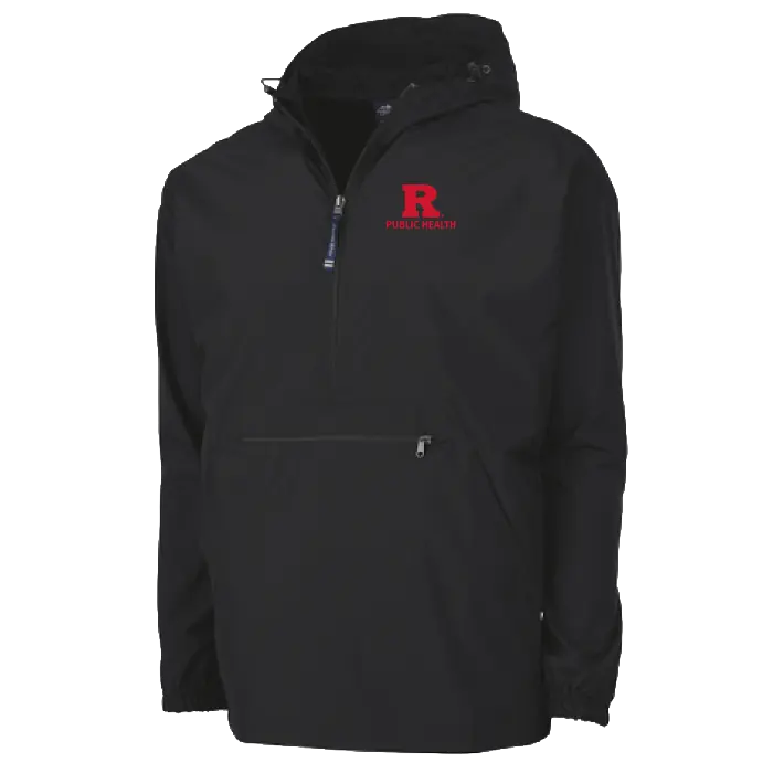 Public Health Pack-N-Go Rain Pullover Rutgers Public Health