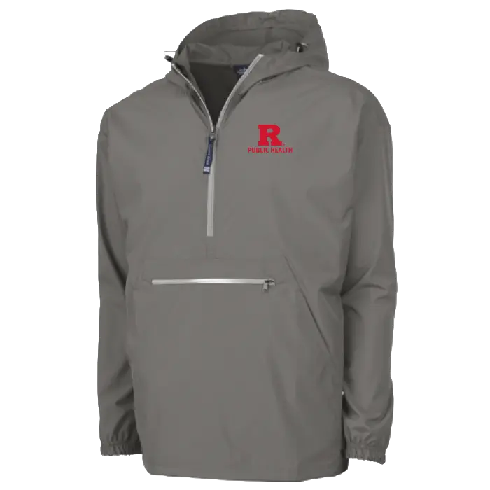 Public Health Pack-N-Go Rain Pullover Rutgers Public Health