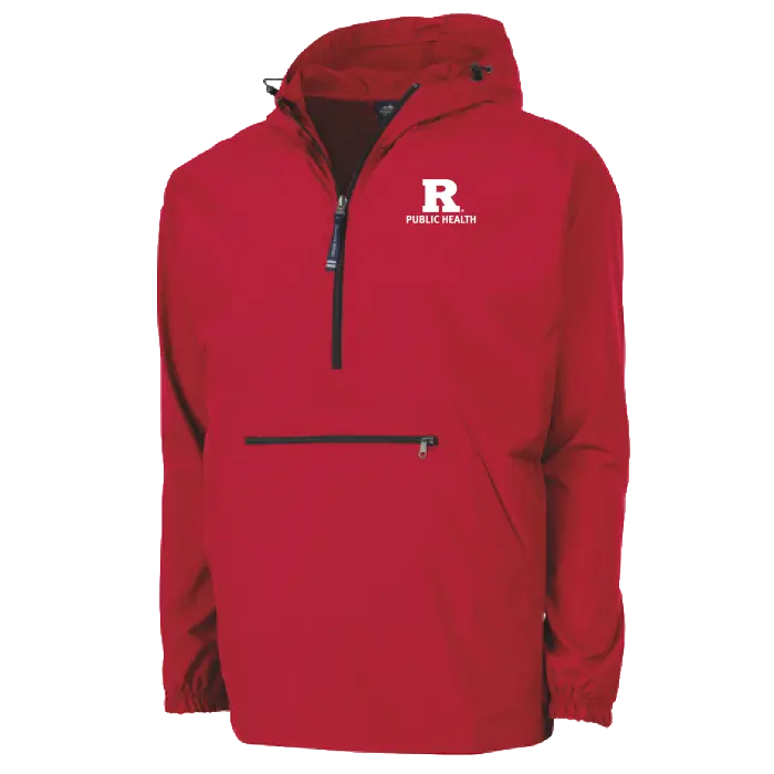 Public Health Pack-N-Go Rain Pullover Rutgers Public Health