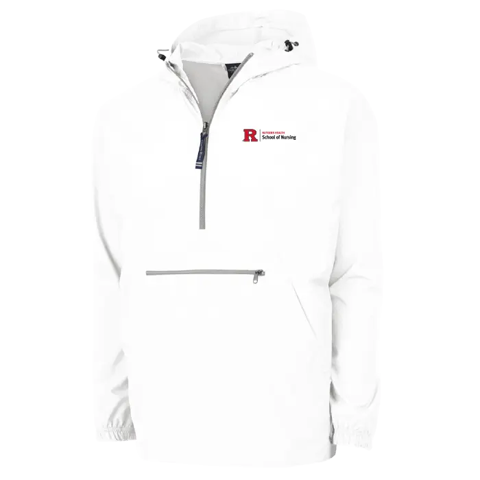 Charles River Pack-N-Go Pullover Rutgers School of Nursing