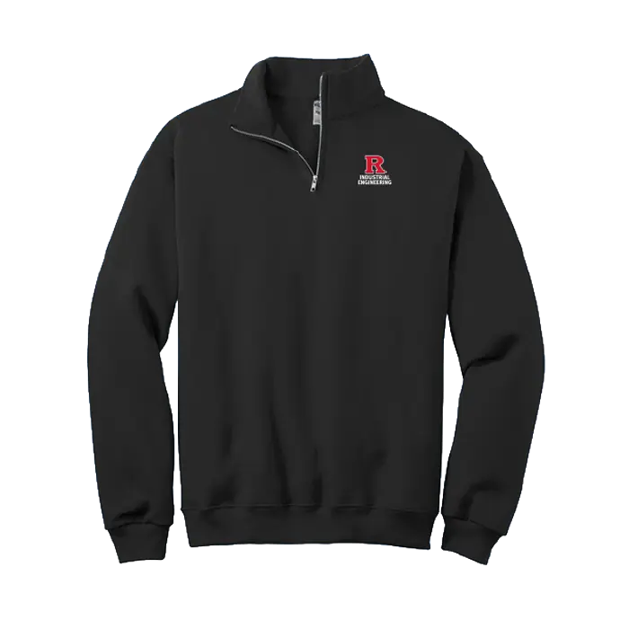 Industrial Engineering Jerzees NuBlend 1/4-Zip Cadet Collar Sweatshirt Rutgers Industrial Engineering