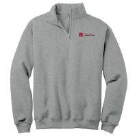 Newark Graduate School Jerzees NuBlend 1/4-Zip Cadet Collar Sweatshirt Rutgers Newark Graduate School