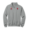 RBLR Jerzees NuBlend 1/4-Zip Cadet Collar Sweatshirt Rutgers RBLR