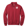 50th Anniversary Cadet Collar Quarter-Zip Sweatshirt Mason Gross School of Arts