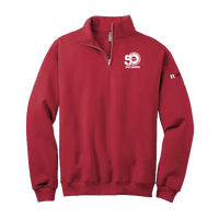 50th Anniversary Cadet Collar Quarter-Zip Sweatshirt Mason Gross School of Arts