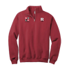 RBLR Jerzees NuBlend 1/4-Zip Cadet Collar Sweatshirt Rutgers RBLR