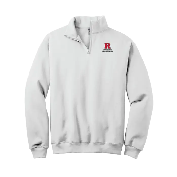 Industrial Engineering Jerzees NuBlend 1/4-Zip Cadet Collar Sweatshirt Rutgers Industrial Engineering