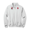 RBLR Jerzees NuBlend 1/4-Zip Cadet Collar Sweatshirt Rutgers RBLR