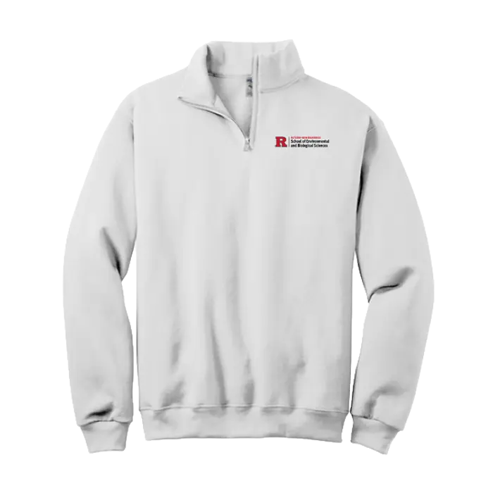 SEBS Nublend® Cadet Collar Quarter-Zip Sweatshirt Rutgers SEBS