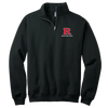 Marching Band Jerzees NuBlend 1/4-Zip Cadet Collar Sweatshirt Rutgers Marching Band