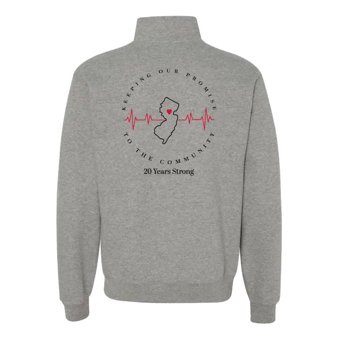1/4 Zip Sweatshirt RWJMS Promise Clinic
