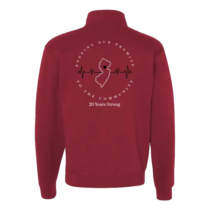 1/4 Zip Sweatshirt RWJMS Promise Clinic