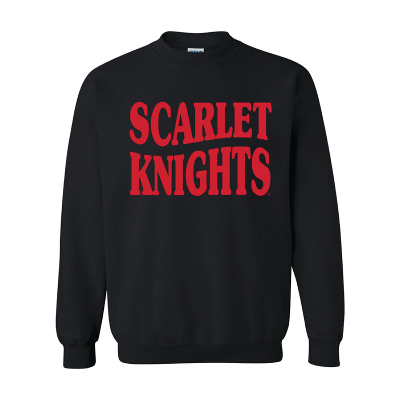 Scarlet Wave Crewneck Fleece