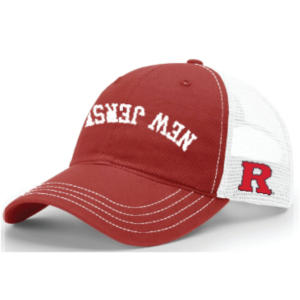 Upside Down New Jersey Trucker Hat Knight & Day Apparel
