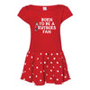 Born to Be Infant Baby Rib Dress Knight & Day Apparel