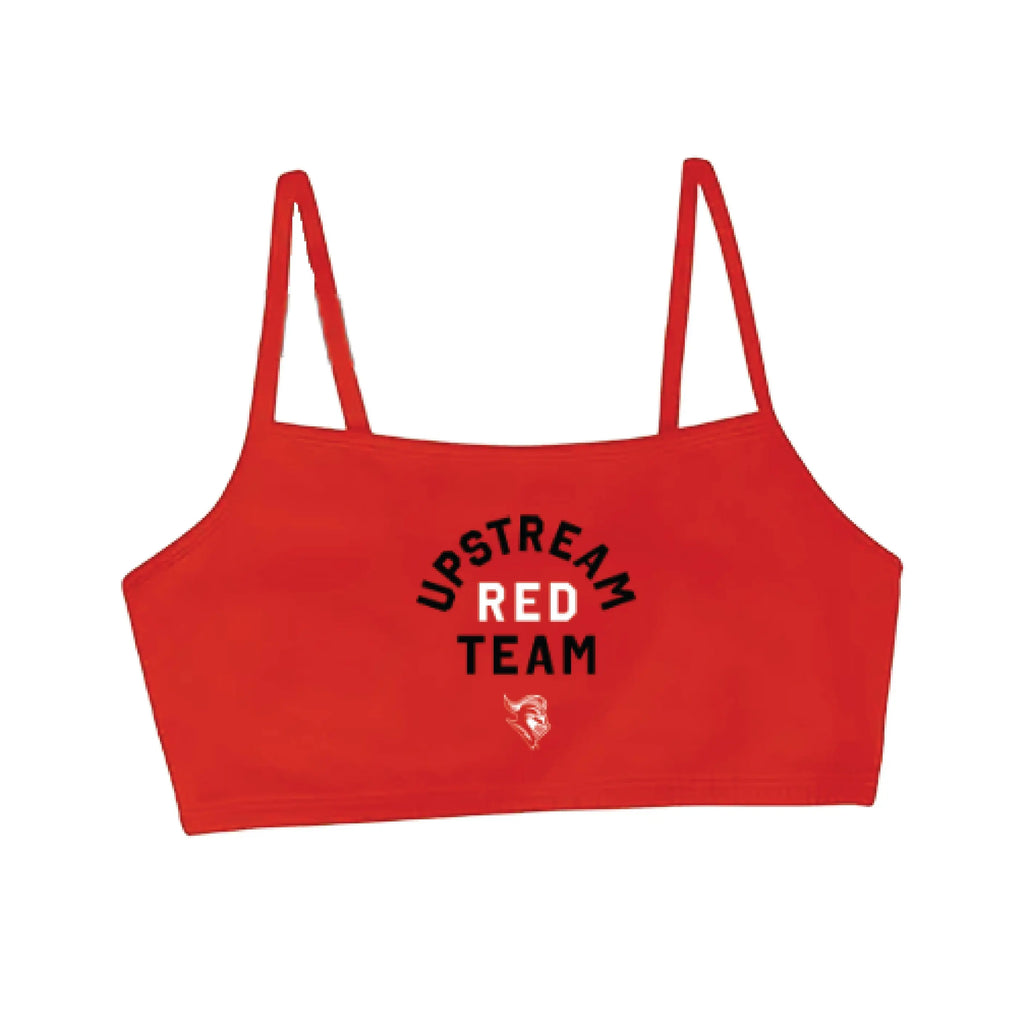Women's Upstream, Red Team Bralette Knight & Day Apparel