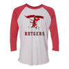 Vintage 3/4 Sleeve Raglan T-Shirt Knight & Day Apparel