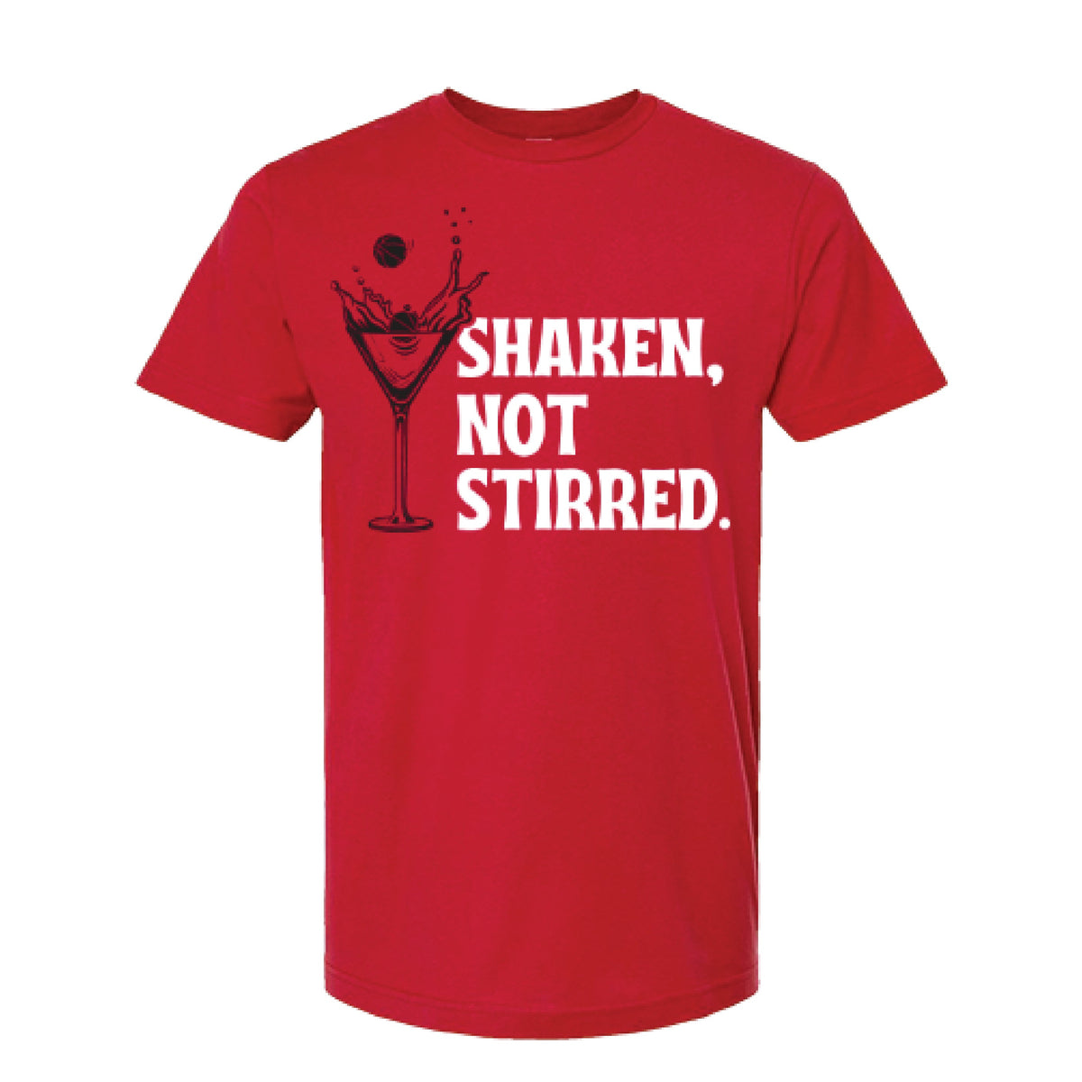 Martini "Shaken, Not Stirred" T-Shirt