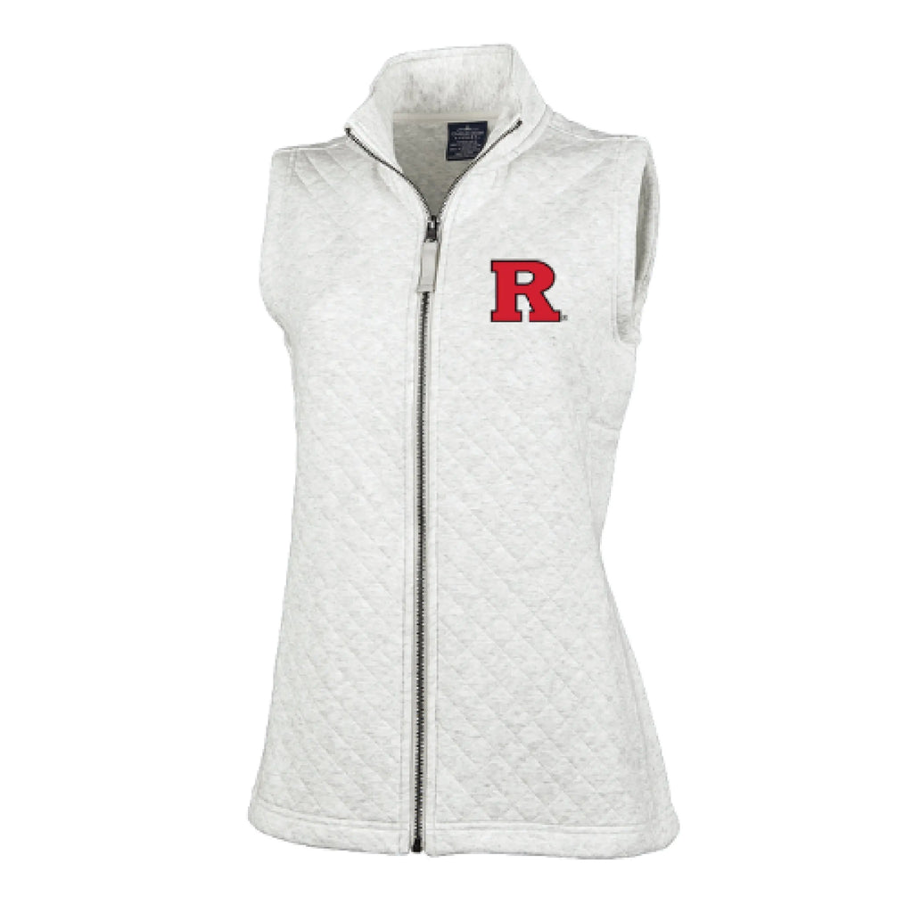 Embroidered "R Bar" Women's Quilter Vest Knight & Day Apparel