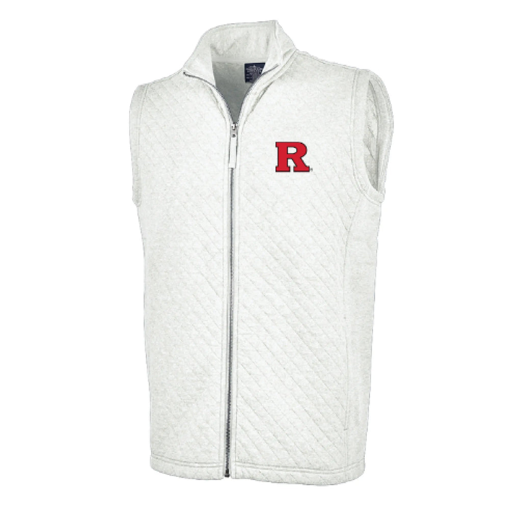 Embroidered "R Bar" Unisex Quilter Vest Knight & Day Apparel