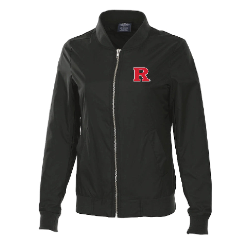 Embroidered "R Bar" Women's Flight Jacket Knight & Day Apparel
