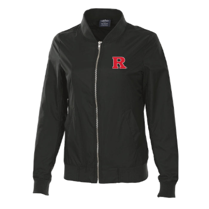 Embroidered "R Bar" Women's Flight Jacket