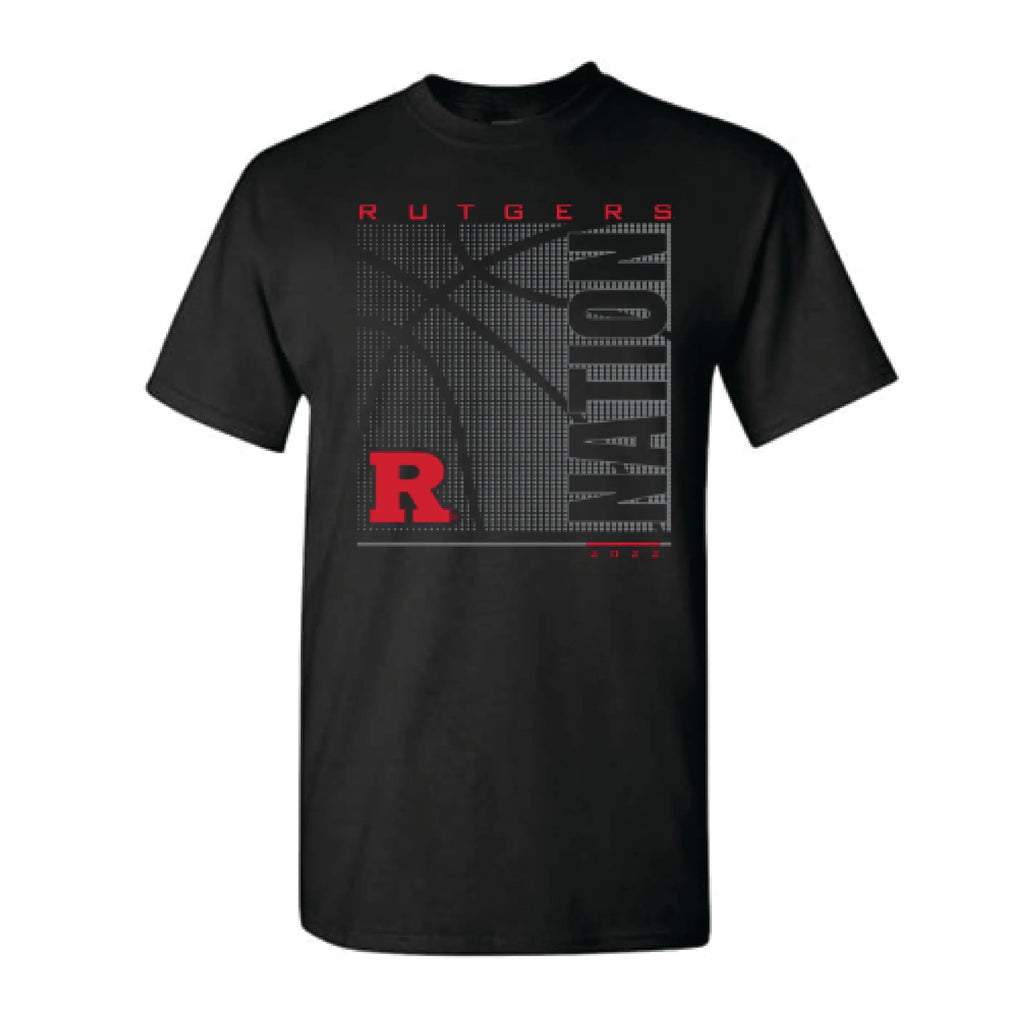 Rutgers Basketball Nation T-Shirt Knight & Day Apparel