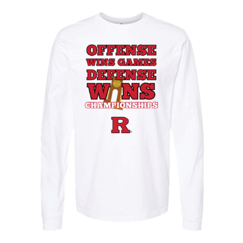 Defense Wins Championships Long Sleeve