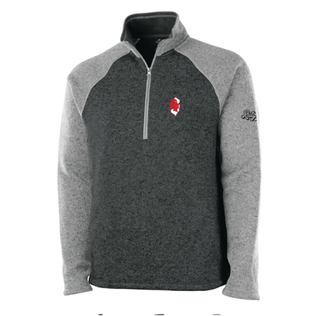 Vintage Heather Quarter Zip Fleece Knight & Day Apparel