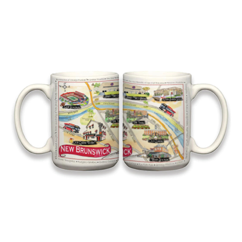 New Brunswick Map Mug