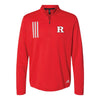 Embroidered "R Bar" Adidas Quarter Zip Knight & Day Apparel