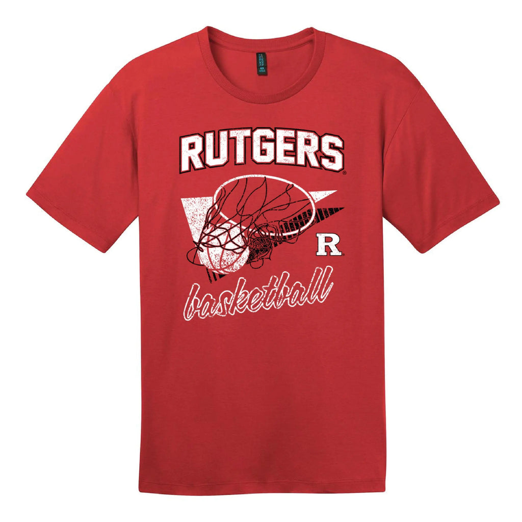 Rutgers Basketball Net T-Shirt Knight & Day Apparel