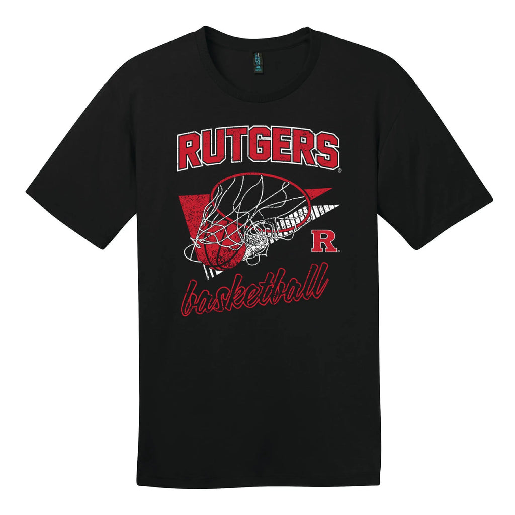 Rutgers Basketball Net T-Shirt Knight & Day Apparel