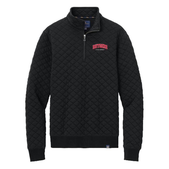 Brooks Brothers Diamond Quilt Quarter Zip Jacket  Outerwear