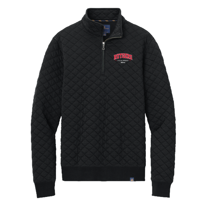 Alumni Brooks Brothers Diamond Quilt Quarter Zip Jacket  Outerwear