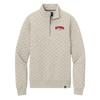 Brooks Brothers Diamond Quilt Quarter Zip Jacket  Outerwear