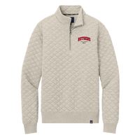 Alumni Brooks Brothers Diamond Quilt Quarter Zip Jacket  Outerwear