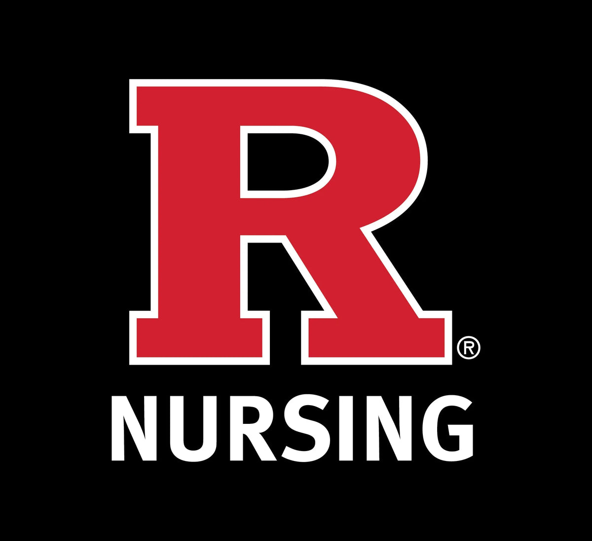 Unisex Fine Jersey T-Shirt Rutgers School of Nursing