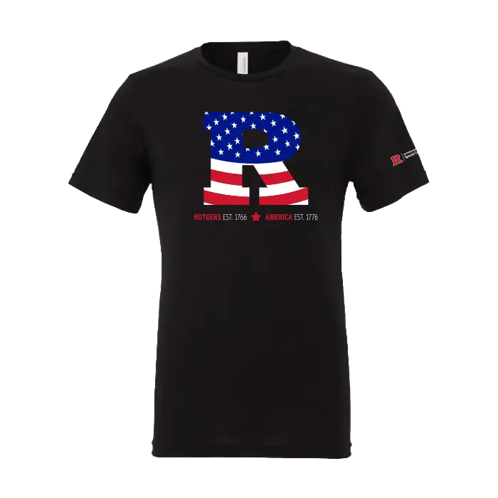 Rutgers R USA 250 Unisex Triblend T-Shirt USA 250 Collection
