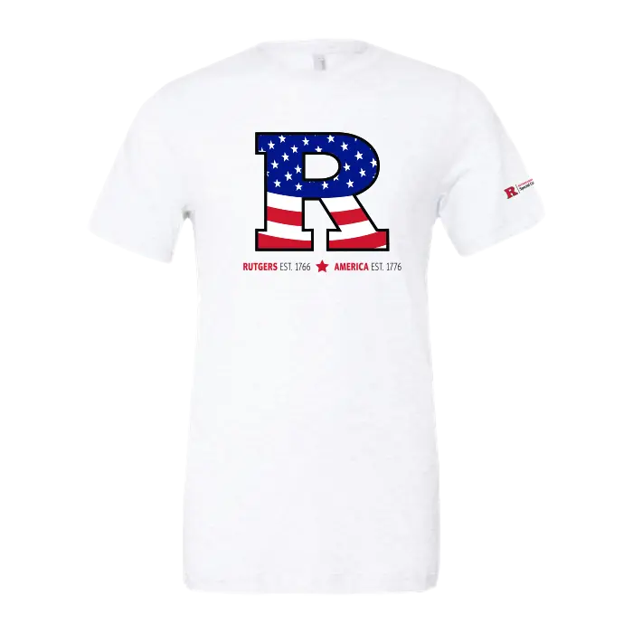 Rutgers R USA 250 Unisex Triblend T-Shirt USA 250 Collection