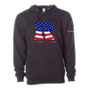 Rutgers R USA 250 Unisex Midweight Hooded Sweatshirt USA 250 Collection