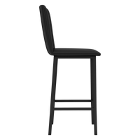 Bar Stool 500 with Rutgers Scarlet Knights White Logo Set of 2