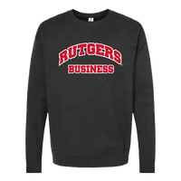 Business Applique Crewneck Sweatshirt Business