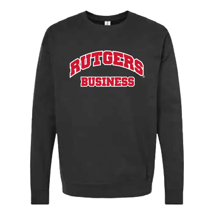 Business Applique Crewneck Sweatshirt Business