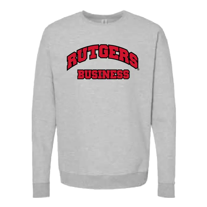 Business Applique Crewneck Sweatshirt Business