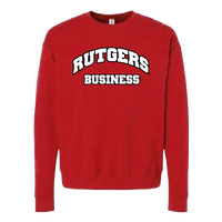 Business Applique Crewneck Sweatshirt Business