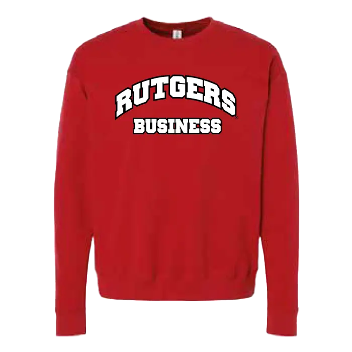 Business Applique Crewneck Sweatshirt Business