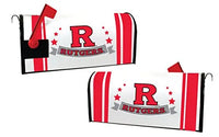 Rutgers Scarlet Knights NCAA Officially Licensed Mailbox Cover Logo and Stripe Design R & R INC.